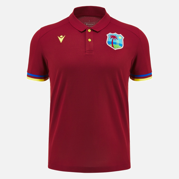 West Indies Cricket 2025/26 Adults' Travel Polo Shirt
